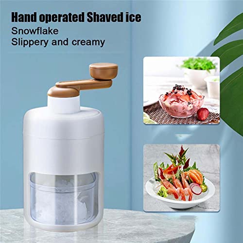 Image of Slushie Machine, Shaved Ice Machine Snow Cone Machine Shaved Ice Machine - BPA Free with Free Ice Cube Trays, Portable Ice Crusher and