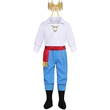 Prince Eric Costume for Boys Charming Fancy Dress Up Halloween Outfit