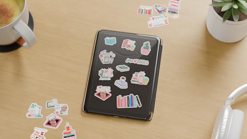 Kindle Colorsoft Signature Edition Clear Case Bundle: Include Kindle Colorsoft Signature Edition 32GB (newest model) | Metallic Black & Clear Case | Black - Image 6