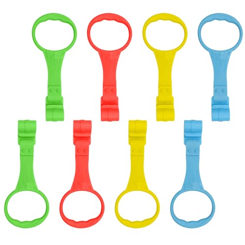 Scettar 8 Pezzi Maniglie per Box Bambini, Lettino da Campeggio, Anelli per Lettino