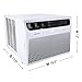 Hisense 12,000 BTU Window Air Conditioner with Wi Fi, Cold and Quiet Cooling for Home or Apartment, Energy Efficient AC Unit, White (Renewed)