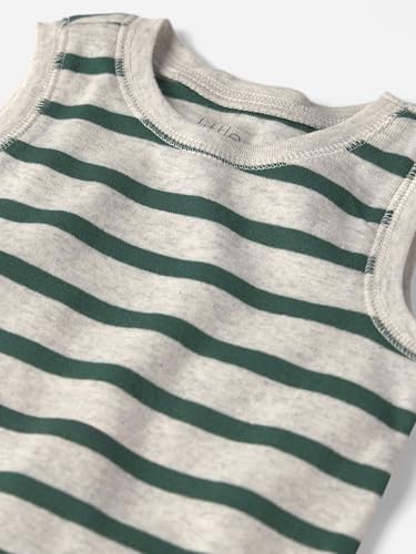 Image of little planet by carter's Unisex Baby 3-pack Short Sleeve Bodysuits Made With Organic Cotton
