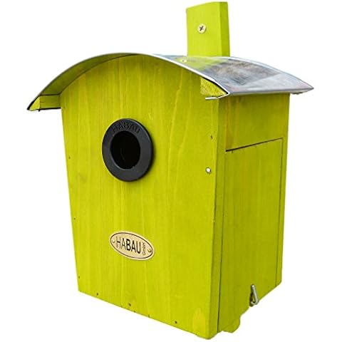 HABAU 2962 Nesting Box Round Roof Green Cover