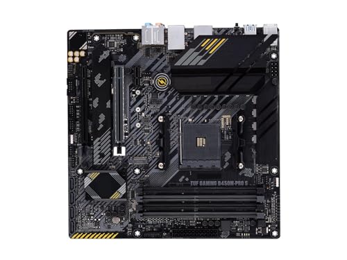 Carte mère AM4 B450M Pro S DDR4 pour PC de bureau avec support 128 Go