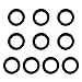 Rubber Wire Grommets Rubber Hole Grommet Gaskets,TTZEZE Rubber Grommets Kit,Hollow Firewall Hole Plug Grommets for Wiring Automotive (15mm/0.59'Drill Hole(60 Pack))