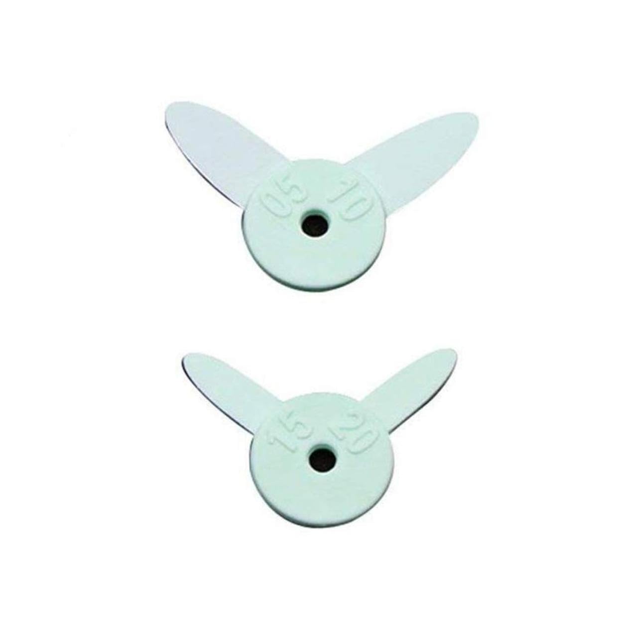 Gatuida 12 Piezas reglas para herramienta de medición Medida de calibre de espacio entre regla de medición interdental reglas de medicion calibre para