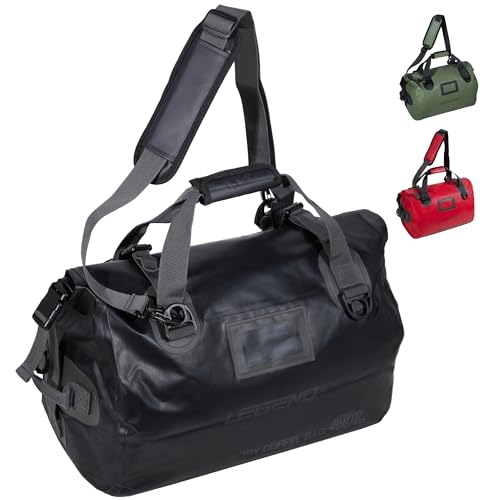 LEGEND Waterproof 40L Dry Duffel Bag - Black