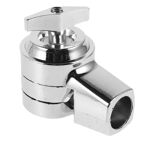 BESTonZON Aluminum Alloy Single Drum Clamp Connector for Cymbal Mounting Quick Installation Drum Hardware Compatible with Cowbell and Drum Rack Space Saving Design for Organized Setup