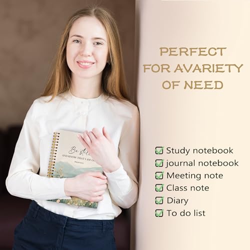 Carnet chrétien avec verset de la Bible pour notes et méditation - 7