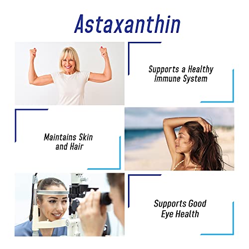 We Like Vitamins Astaxanthin 10Mg Softgel - 180 Soft Gels - Astaxanthin Supplement 6 Month Supply Antioxidant Helps Support Exercise Recovery, Eye, Joint, Skin Health #TOP2