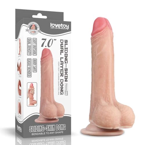 Lovetoy Sliding Skin Godes Réalistes Nu Ø36x17,5 cm