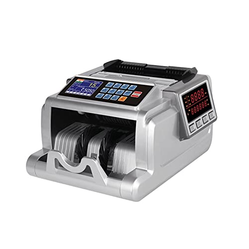 Medidor de dinero genérico con pantalla LCD - Detector de divisas multidivisas (USD/Euro) con autenticación UV y MG - Rápido y fácil de usar