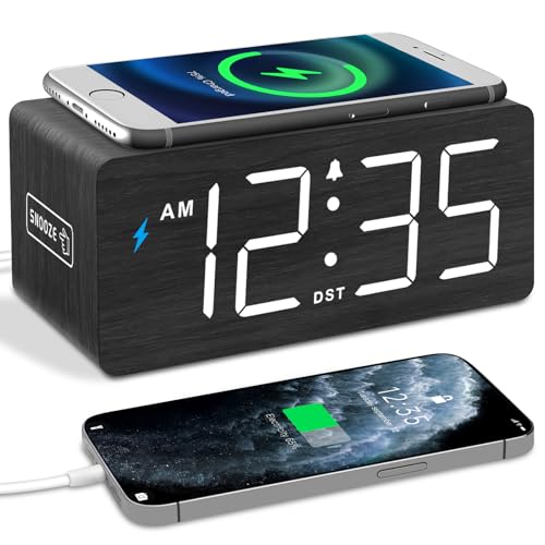 Wireless Charging Alarm Clock