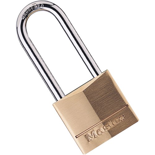 Image of Master Lock 140DLH Padlock, 1 Pack, Bronze /Silver