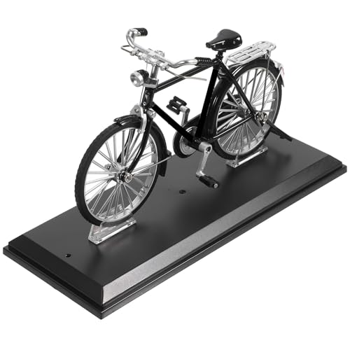 Bicicleta miniatura vintage artística, el regalo original para escritorios
