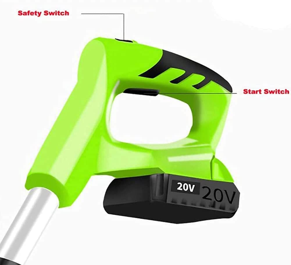 Rotavator inalámbrico de Mano eléctrico, rotavators de cultivador de jardín con batería Recargable de 4000Mah y Cargador