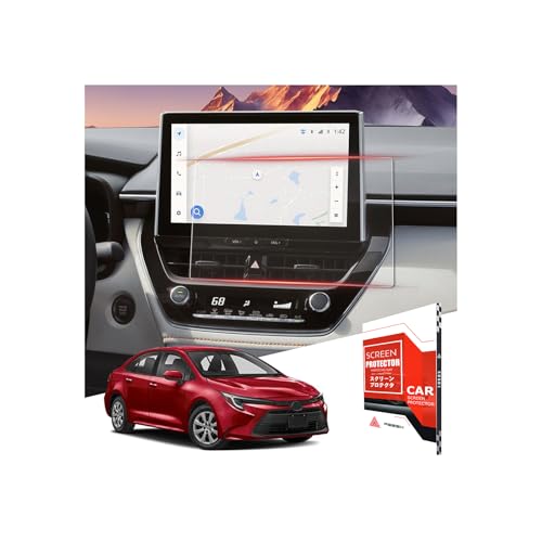 Protecteur d'écran pour Toyota Corolla 2025 Hybrid XLE XSE FX 10,5 pouces en verre trempé 9H+