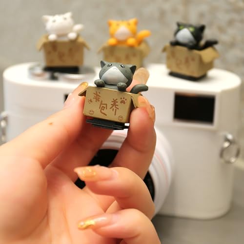 Image of Camera Hot Shoe Cover, Cute Cap and Protector Compatible with Sony Fujifilm Fuji Canon Nikon Pentax Leical Panasonic (2pcs Cats)