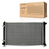 Torchbeam Car Aluminum Core Radiators Compatible with 2012-2018 Altima, 2007-2011 Altima 2.5L, 2009-2014 2016-2023 Maxima, 2007-2011 Altima 3.5L Transmission Oil Cooler Included