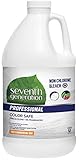Seventh Generation Professional Single Non Chlorine Bleach, Free and Clear, Unscented, Color-Safe, 64 Fluid Ounce - 1 Each