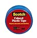 Scotch Scotch Colored Plastic Tape, Blue, 3/4 x 125-Inch