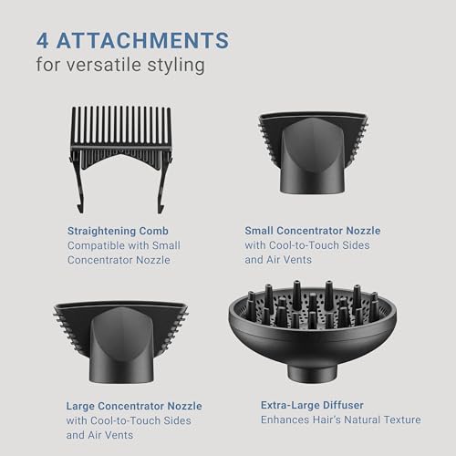 Image of BaBylissPRO Nano Titanium Professional Italian High-Speed Falco Hair Dryer - 2000 watts and Ionic