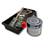 Photo Gallery gripper cloth arroworthy, kit per l applicazione della vernice, 500 ml, vernice trasparente lucida multi-superficie rocktop, pennello da 5-3,8 cm, telaio barracuda da 28 cm, 2 x 4 manicotti a rullo + Photo Gallery gripper cloth arroworthy, kit per l applicazione della vernice, 500 ml, vernice trasparente lucida multi-superficie rocktop, pennello da 5-3,8 cm, telaio barracuda da 28 cm, 2 x 4 manicotti a rullo +