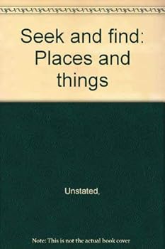 Hardcover Seek & Find Places & Things Book