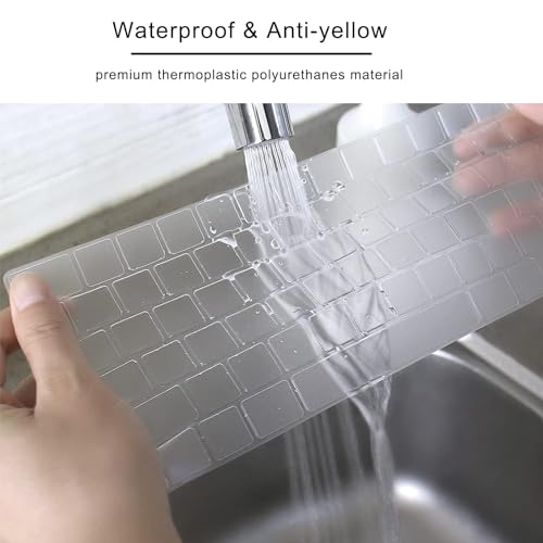 Toetsenbordafdekking voor iMac Magic Keyboard met Touch ID A2449 Lock Key A2450 M3 M1 Chip uitgebracht 2023–2021 EU-lay-out, TPU-beschermfolie - Afbeelding 6