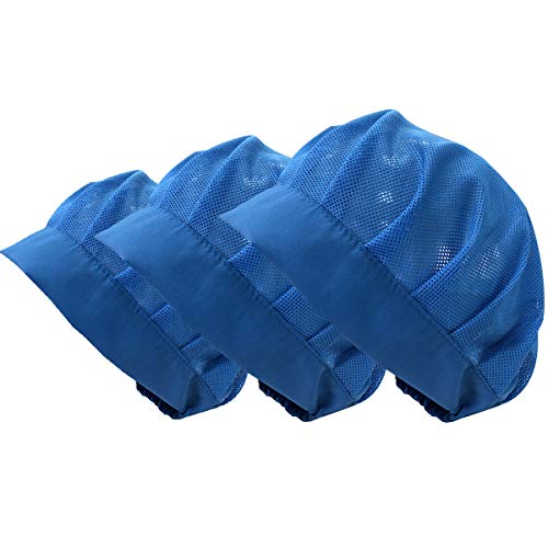 Adjustable Chef Cap Cooking Kitchen Hat Food Service Hair Nets Mesh Brim Reusable Restaurant Vent Beanie