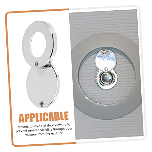 Angoily Tapa para Mirilla de Puerta de Seguridad Cobre Diseño Anti-Espía Rotatoria para Mayor Privacidad Fácil de Instalar miniatura 6