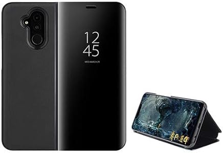 Custodia Espejo Chapado Transparente View Stand Funci?n Flip Funda para Huawei Mate 20 Lite (Negro) Custodia Espejo Chapado Transparente View Stand Funci?n Flip Funda para Huawei Mate 20 Lite (Negro)