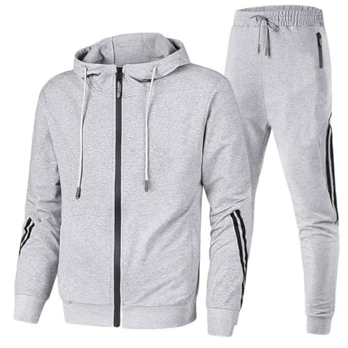 La Mejor Recopilación de Ropa de Voleibol para Hombre - los más vendidos. 42 Arjen Kroos Conjunto Deportivo Hombre Ropa Deportiva Correr para Hombre Capucha con Cordon y Pantalón con Bolsillos con Cremallera