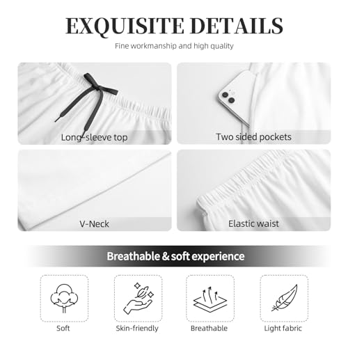 Golf-Course Men's Comfortable Lounge Shorts with Pockets - Lightweight Breathable Pajama Pants for Relaxation2