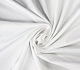 Spandex Fabric Metallic White / 60' Wide/Sold by The Yard