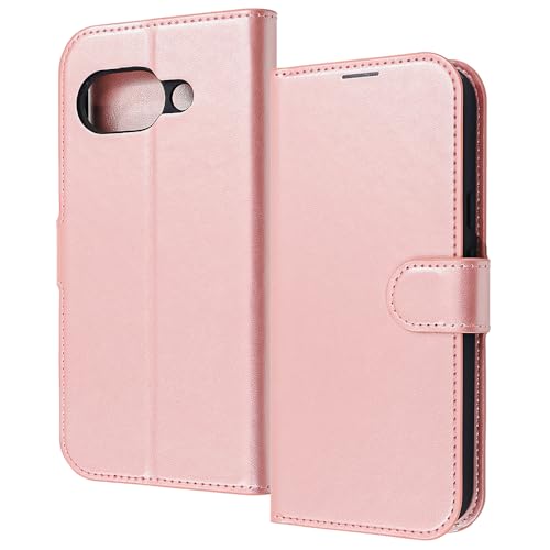 レイ・アウト Google Pixel 9a ケース 手帳型 マグネット グーグルピクセル9a Pixel9a 耐衝撃 ピンク シャイニー おしゃれ カバー ソフト ハード スマホカバー スマホケース シャイニーピンク