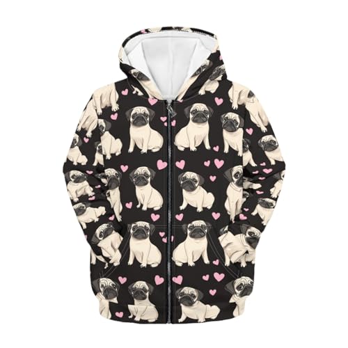 Image of Biyejit Kids Novelty 3D Graphic Printed Hooded Sweatshirt