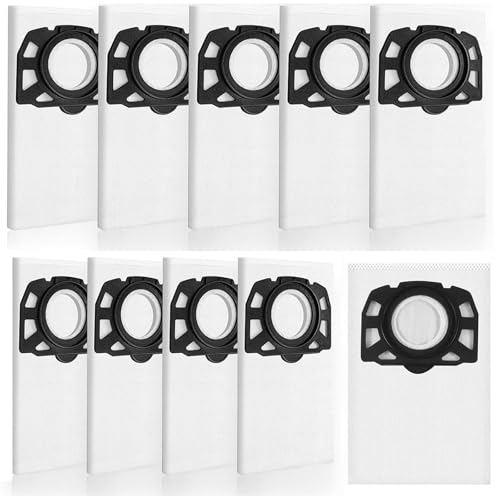 Aomiduo Staubsaugerbeutel für Kärcher WD2 WD3 KWD1 KWD2 KWD3 WD3.200-WD3.800M KFI 357 Beutel für Kärcher MV3 SE4001/SE4001Plus/SE4002 K2201-K2901 K3000 Plus und A2200-A2901F