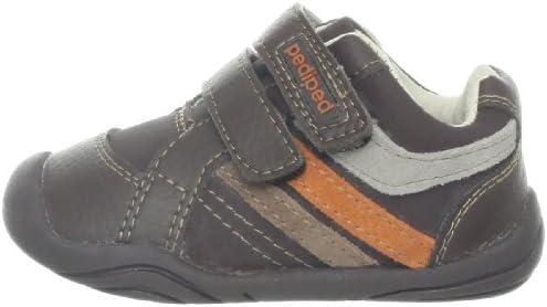 pediped Grip Charleston Shoe (Toddler),Chocolate Brown,19 EU(4-4.5 E US Toddler) | Image 6
