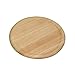 Kesper 60462 - Plato para pizzas de madera de caucho, 32 x 1.5 cm