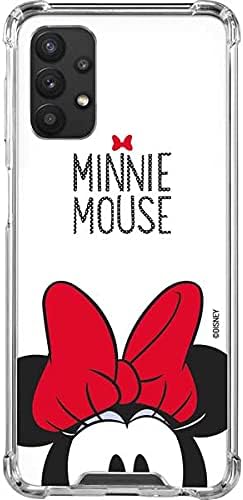 Skinit Clear Phone Case Compatible with Galaxy A32 5G - Officially Licensed Disney Minnie Mouse Design