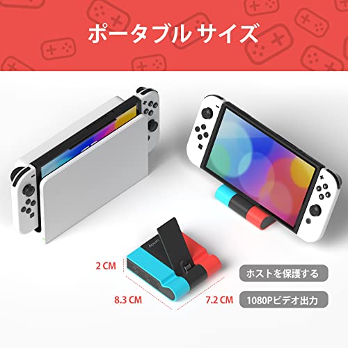 Alxum Switch ドック youtube対応 lanポート付き ミニドック の商品画像 5
