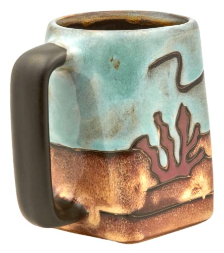 Mug de cerámica negra 12 oz miniatura 5