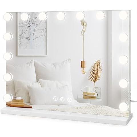 Miroir Maquillage Dripex 15 LED Cover