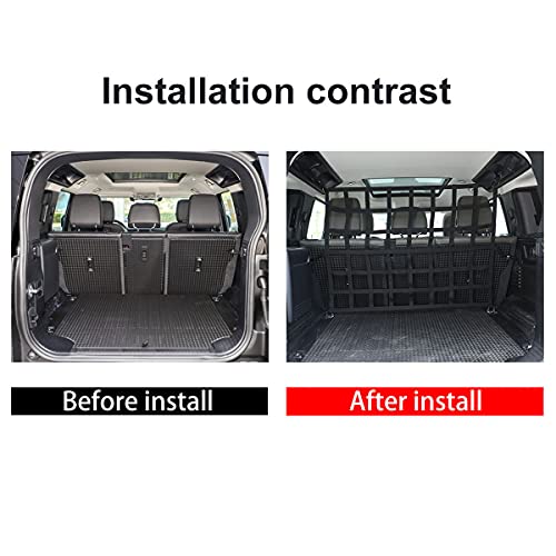 Filet de séparation Defender 110 pour bloquer les bagages et animaux