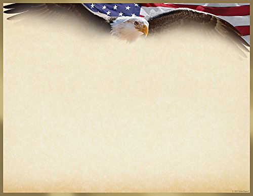 Great Papers! Flying Eagle Foil Certificate, 8.5" x 11", 15 count (2017042)