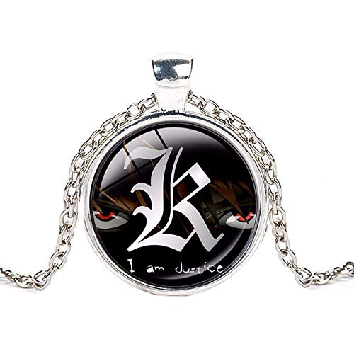 Di alta qualità Anime Death Note Ciondolo Collana Personalità Gioielli Cristallo Animato Cupola Rotonda Dichiarazione