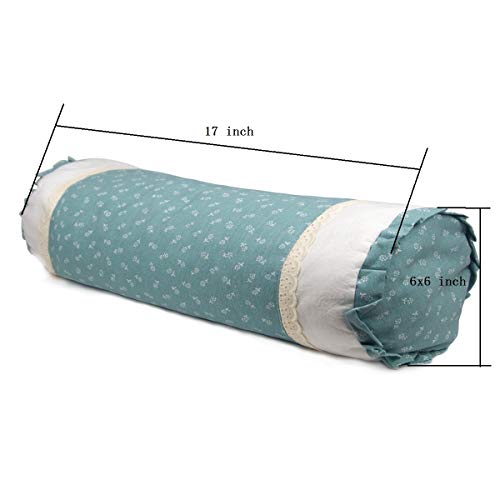 Zmdream Organic Buckwheat Pillow Neck Refill Pillow For Better Sleeping 17X6 Inches #TOP6