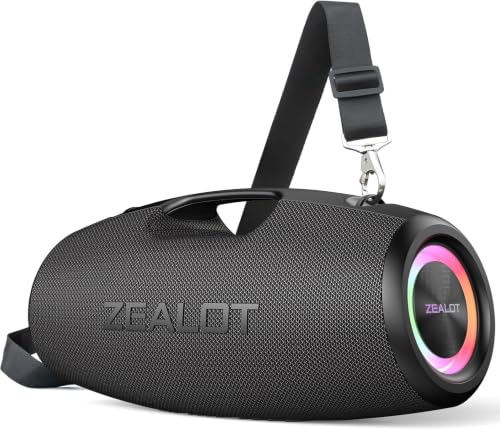 ZEALOT S78 Bluetooth Speaker, 120W RMS /150W MAX Portable Speaker with...