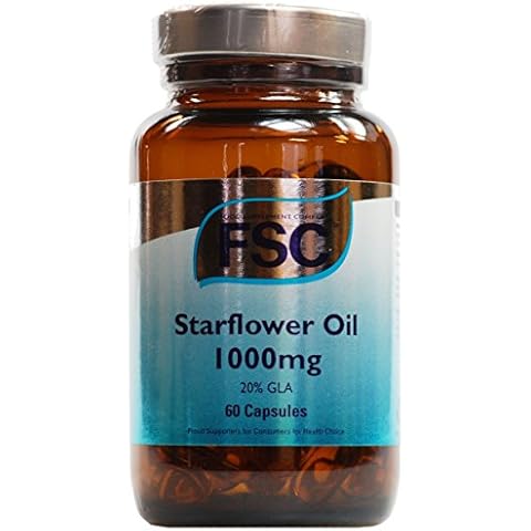 FSC 1000mg Starflower Oil - Pack of 60 Capsules Cover